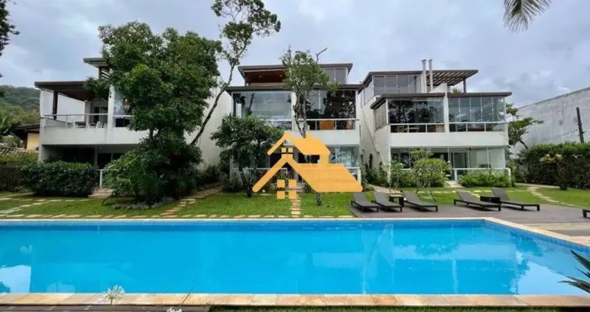 Casa com 4 dormitórios à venda, 160 m² por r$ 4.500.000,00 - praia de camburi - são sebastião/sp