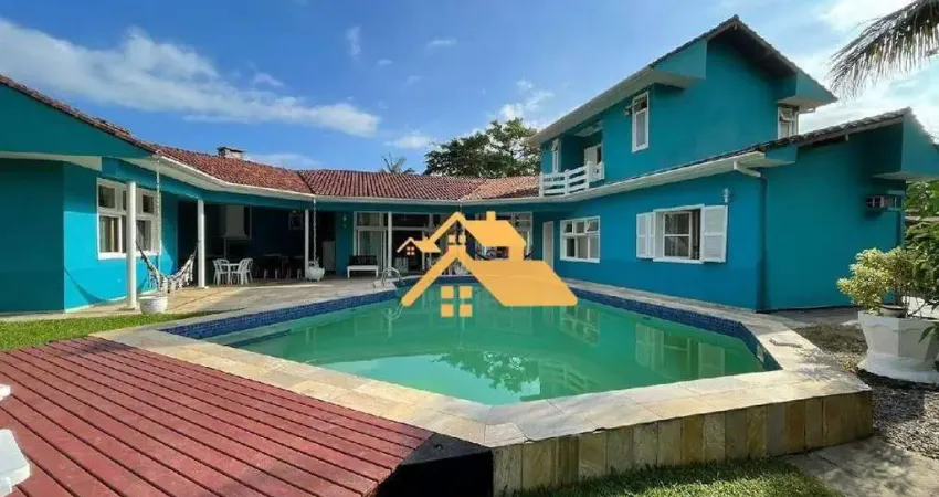 Casa com 6 dormitórios à venda, 500 m² por r$ 2.000.000,00 - praia de maresias - são sebastião/sp