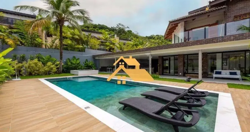 Casa com 5 dormitórios, 300 m² - venda por r$ 6.800.000,00 ou aluguel por r$ 11.500,00/dia - praia de juquehy - são sebastião/sp