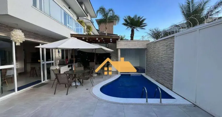 Casa com 5 dormitórios para alugar, 220 m² - praia de juquehy - são sebastião/sp