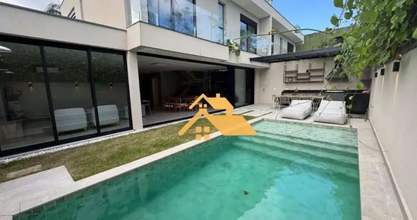 Casa com 4 dormitórios à venda, 340 m² por r$ 6.000.000,00 - praia de juquehy - são sebastião/sp