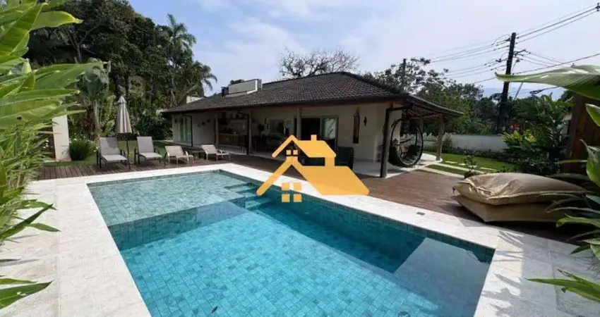 Casa com 4 dormitórios à venda, 287 m² por r$ 3.490.000,00 - barra do una - são sebastião/sp