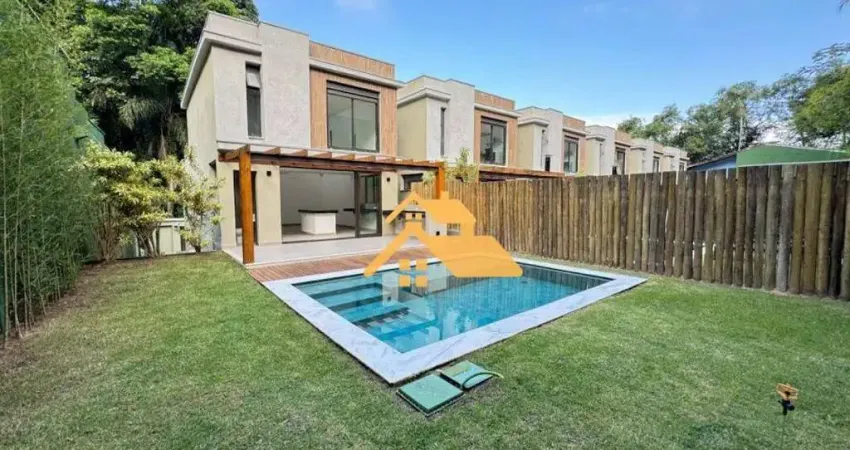 Casa com 4 dormitórios à venda, 220 m² por r$ 3.200.000,00 - praia de juquehy - são sebastião/sp