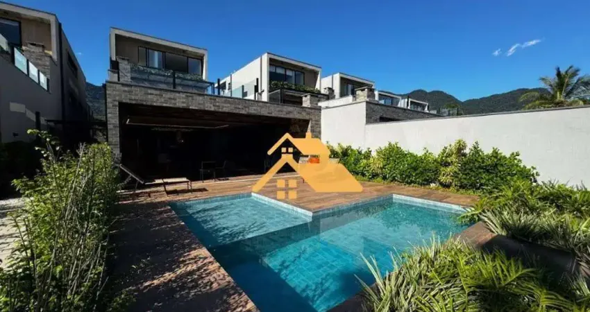 Casa com 4 dormitórios à venda, 300 m² por r$ 6.500.000,00 - praia de maresias - são sebastião/sp