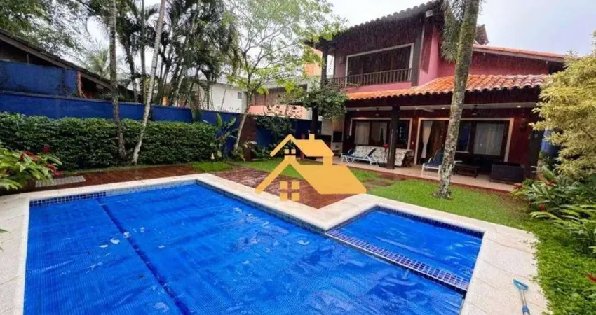 Casa com 4 dormitórios à venda, 250 m² por r$ 4.100.000,00 - praia de juquehy - são sebastião/sp