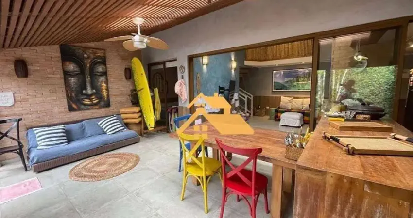 Casa com 3 dormitórios à venda, 110 m² por r$ 1.650.000,00 - praia barra do sahy - são sebastião/sp