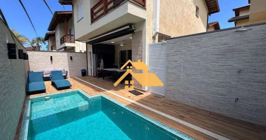 Casa com 3 dormitórios à venda, 188 m² por r$ 2.500.000,00 - praia de juquehy - são sebastião/sp