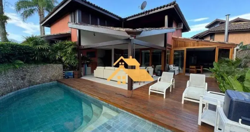 Casa com 4 dormitórios, 270 m² - venda por r$ 5.000.000,00 ou aluguel por r$ 25.000,00/mês - barra do una - são sebastião/sp
