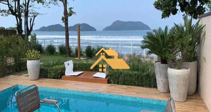 Casa com 4 dormitórios à venda, 300 m² por r$ 12.000.000,00 - praia de juquehy - são sebastião/sp