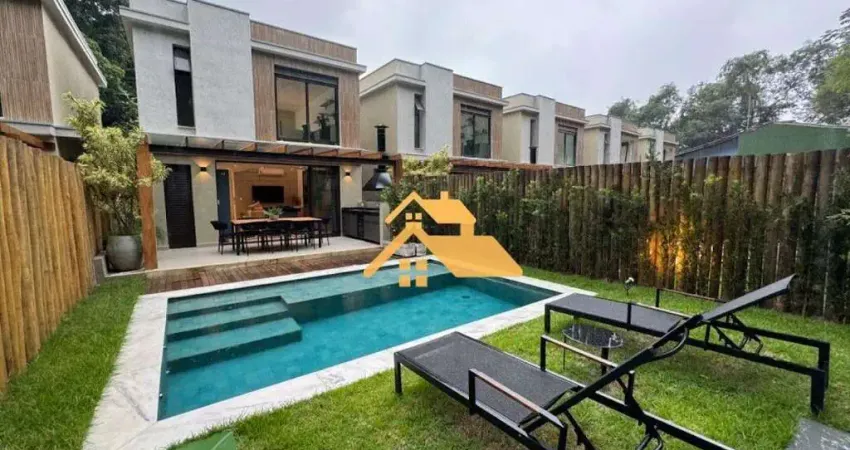 Casa com 4 dormitórios, 220 m² - venda por r$ 4.100.000 ou aluguel por r$ 18.000/mês - praia de juquehy - são sebastião/sp