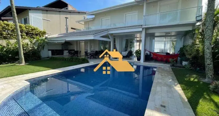 Casa com 5 dormitórios para alugar, 300 m² por r$ 11.333,33/dia - praia de juquehy - são sebastião/sp