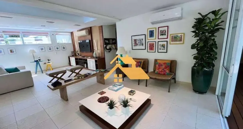 Sobrado com 4 dormitórios para alugar, 288 m² por r$ 16.500,00/dia - praia de juquehy - são sebastião/sp