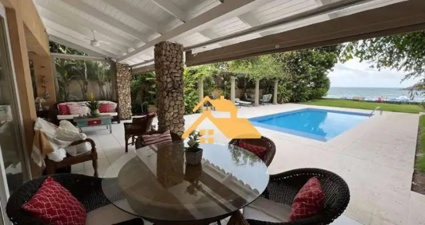 Casa com 6 dormitórios para alugar, 300 m² por r$ 13.500,00/dia - praia de juquehy - são sebastião/sp