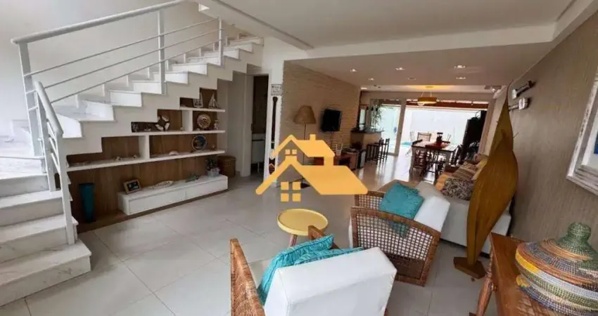 Sobrado com 4 dormitórios para alugar, 185 m² por r$ 7.850,00/dia - praia de juquehy - são sebastião/sp