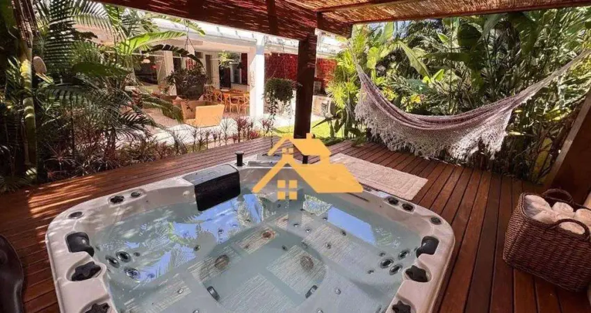 Sobrado com 4 dormitórios à venda, 319 m² por r$ 7.800.000,00 - praia de juquehy - são sebastião/sp