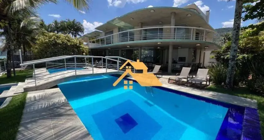 Casa com 6 dormitórios, 600 m² - venda por r$ 29.500.000,00 ou aluguel por r$ 16.000,02/dia - praia de juquehy - são sebastião/sp