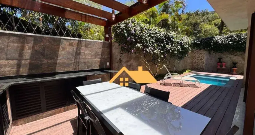 Sobrado com 5 dormitórios, 300 m² - venda por r$ 4.500.000 ou aluguel - praia barra do sahy - são sebastião/são paulo