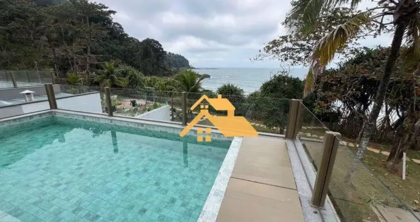 Apartamento duplex com 4 dormitórios à venda, 350 m² por r$ 9.500.000,00 - camburizinho - são sebastião/sp