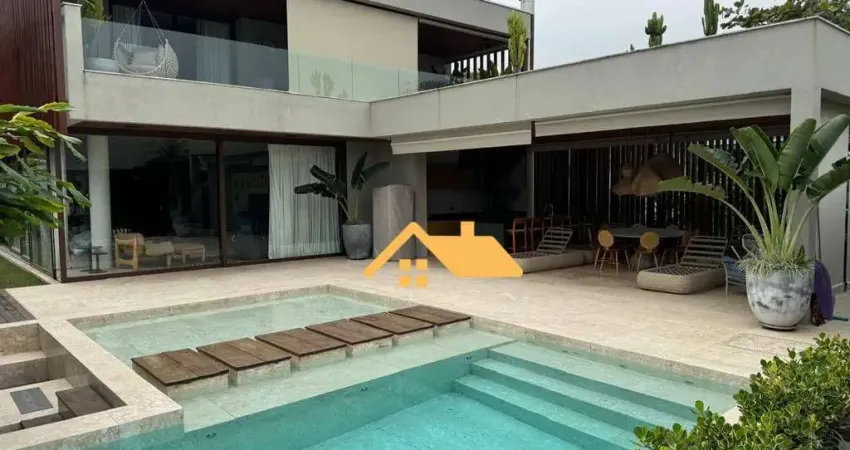 Sobrado com 5 dormitórios à venda, 550 m² por r$ 8.500.000,00 - praia de maresias - são sebastião/sp