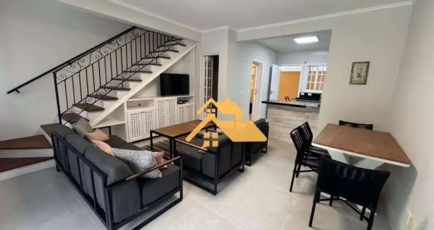 Sobrado com 3 dormitórios para alugar, 95 m² por r$ 6.501,01 - praia de juquehy - são sebastião/sp