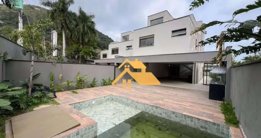 Sobrado com 4 dormitórios à venda, 350 m² por r$ 6.500.000,00 - camburizinho - são sebastião/sp