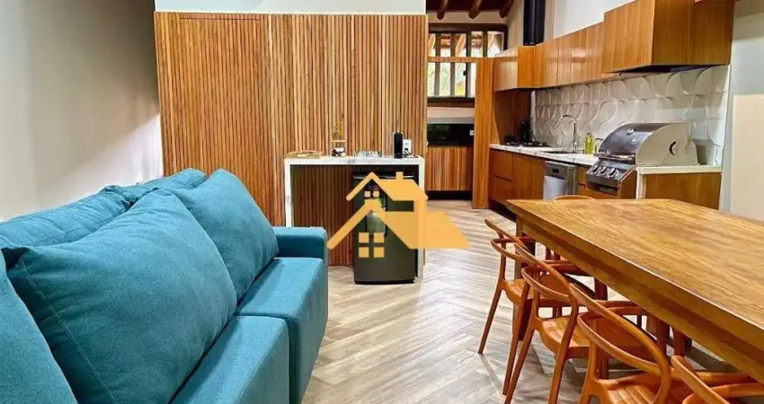 Village com 3 dormitórios, 110 m² - venda por r$ 1.900.000 ou aluguel por r$ 10.000/mês - praia de maresias - são sebastião/sp