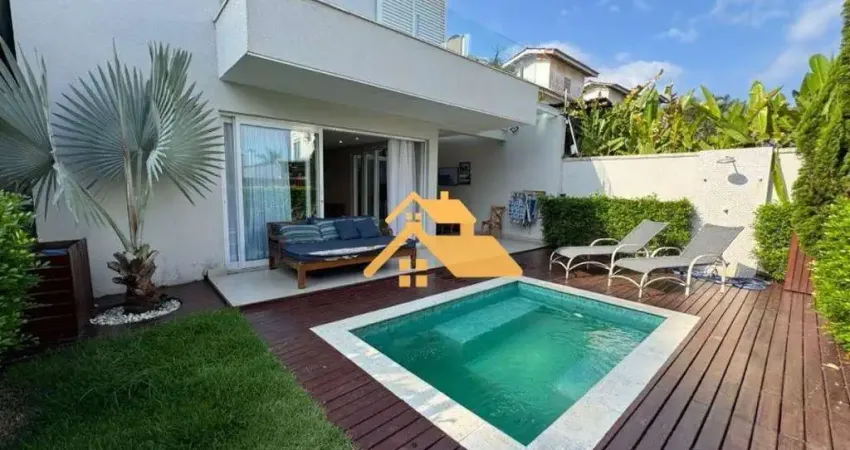 Sobrado com 3 dormitórios, 170 m² - venda por r$ 4.500.000,00 ou aluguel por r$ 9.250,00/dia - praia de maresias - são sebastião/sp