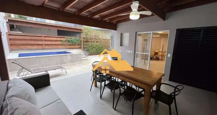 Sobrado com 4 dormitórios para alugar, 200 m² por r$ 11.250,01/mês - praia de camburi - são sebastião/sp