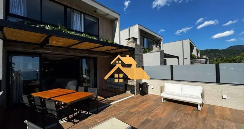 Apartamento duplex com 4 dormitórios à venda, 300 m² por r$ 6.500.000,00 - praia de maresias - são sebastião/sp