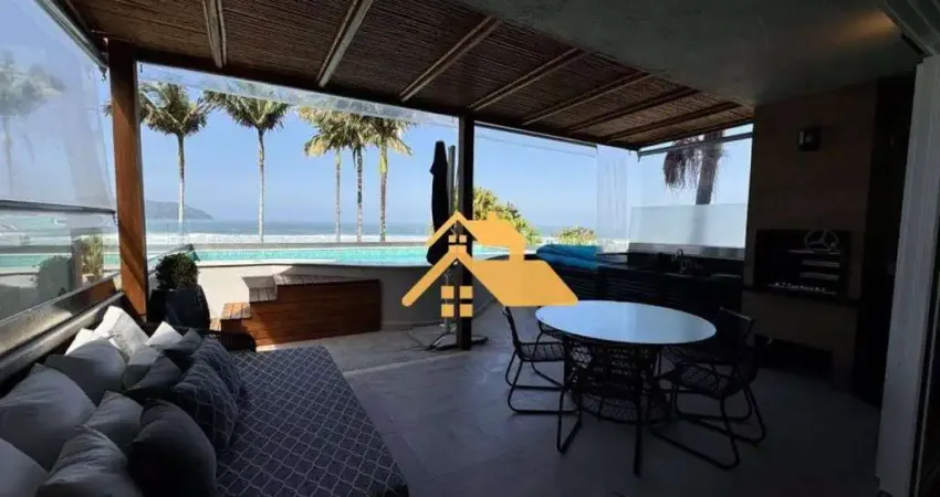 Casa com 4 dormitórios para alugar, 300 m² por r$ 14.700,00/dia - praia de juquehy - são sebastião/sp