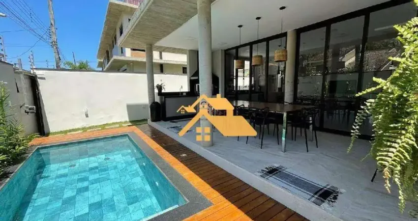 Casa com 3 dormitórios, 170 m² - venda por r$ 5.200.000 ou aluguel por r$ 25.000/mês - praia de juquehy - são sebastião/sp