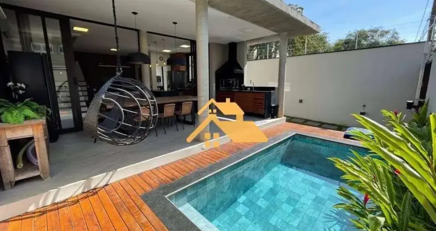 Casa com 3 dormitórios para alugar, 170 m² por r$ 18.000/mês - praia de juquehy - são sebastião/sp