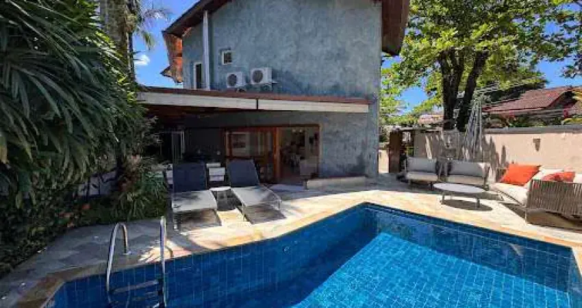 Casa com 5 dormitórios para alugar, 250 m² - praia de juquehy - são sebastião/sp