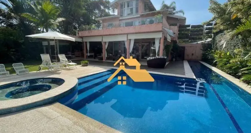 Casa frente ao mar com 6 dormitórios- venda - barra do una - são sebastião/sp