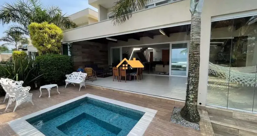 Casa com 5 dormitórios para alugar, 400 m²- praia de juquehy - são sebastião/sp