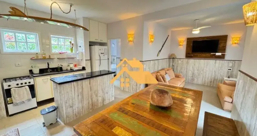 Casa com 3 dormitórios para alugar, 94 m² por r$ 12.000/mês - praia da baleia - são sebastião/sp