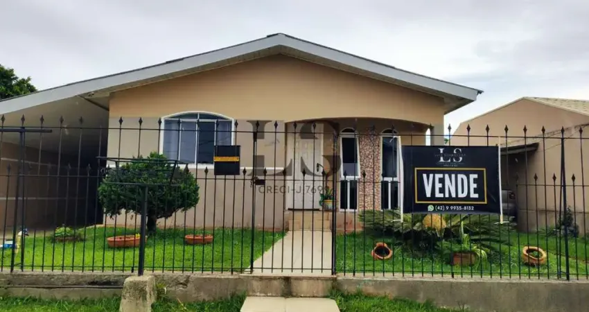 Casa para Venda em Guarapuava, Bonsucesso, 3 dormitórios, 1 banheiro, 5 vagas