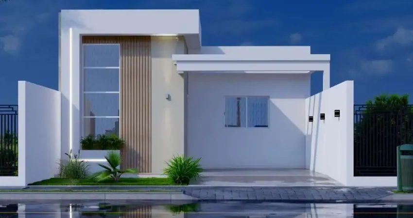 Casa para Venda em Guarapuava, Alto Cascavel, 3 dormitórios, 1 suíte, 2 banheiros, 1 vaga