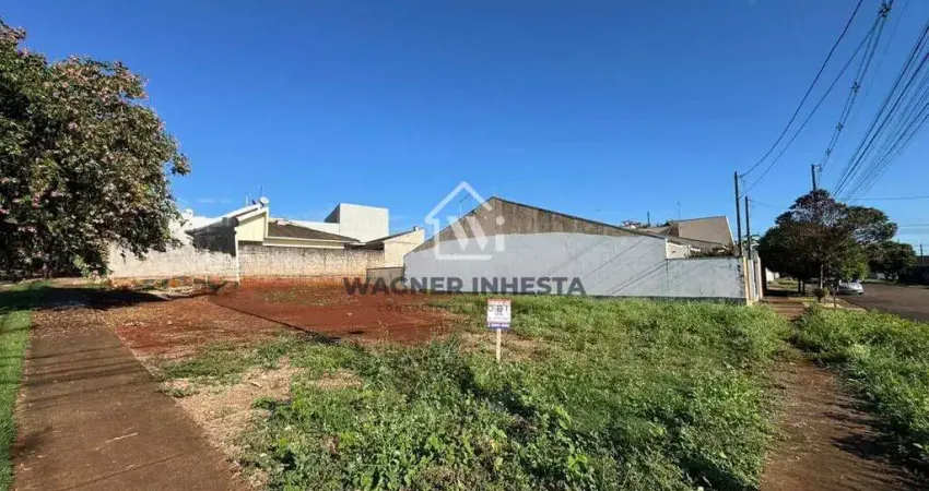 Terreno de esquina com 457,98  plano à venda, Loteamento Sumaré, Maringá, PR