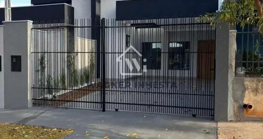 Casa nova à venda, 01 suíte + 02 quartos no conjunto joão de barro itaparica, maringá, pr