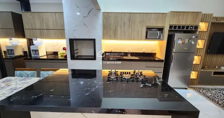 Casa para Venda em São José do Rio Preto, Parque Vila Nobre, 3 dormitórios, 1 suíte, 2 banheiros, 2 vagas