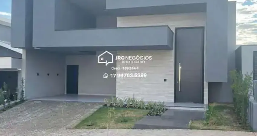 Casa em Condomínio para Venda em São José do Rio Preto, Quinta do Lago Residence - Blue Lagon, 3 dormitórios, 3 suítes, 5 banheiros, 2 vagas