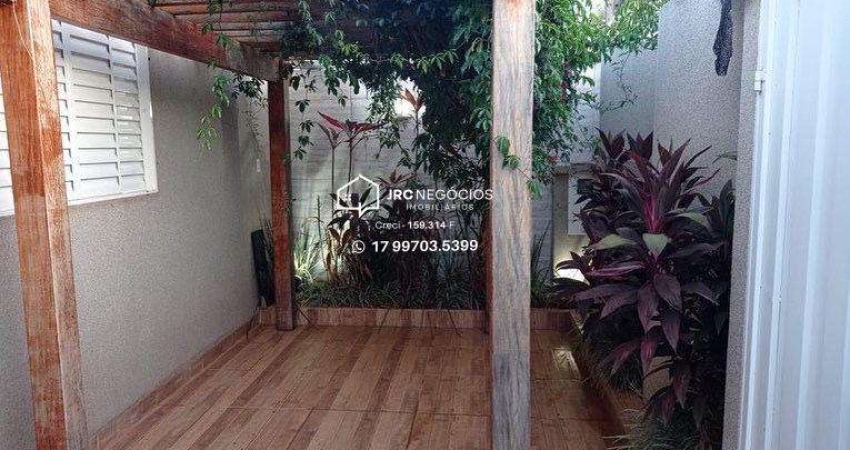Casa para Venda em São José do Rio Preto, Residencial Jardim Antonieta, 3 dormitórios, 1 suíte, 2 banheiros