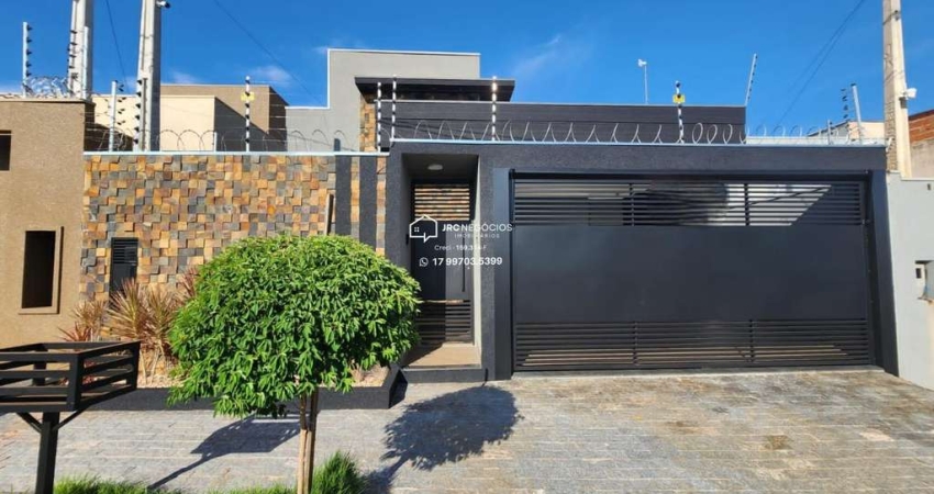 Casa para Venda em São José do Rio Preto, Parque Vila Nobre, 3 dormitórios, 1 suíte, 2 banheiros, 2 vagas