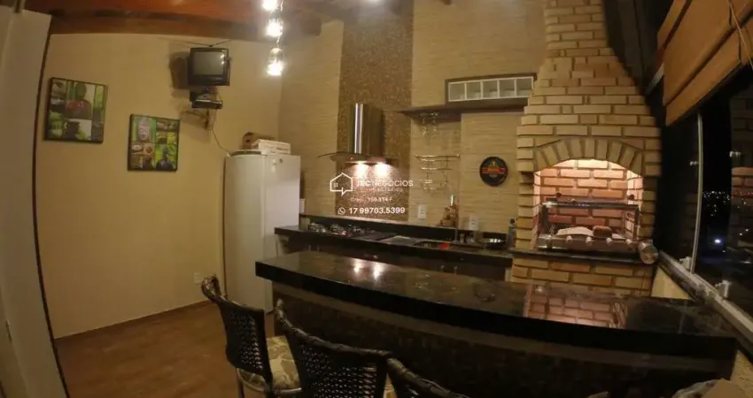 Cobertura para venda em são josé do rio preto, jardim fuscaldo, 2 dormitórios, 1 suíte, 3 banheiros, 2 vagas