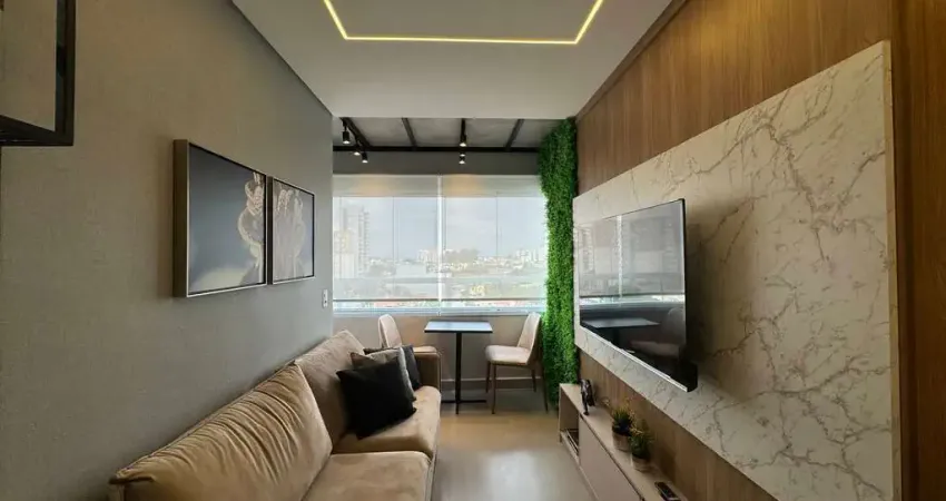 Apartamento mobiliado à venda no centro - diadema,  com 45m², 2 dormitórios