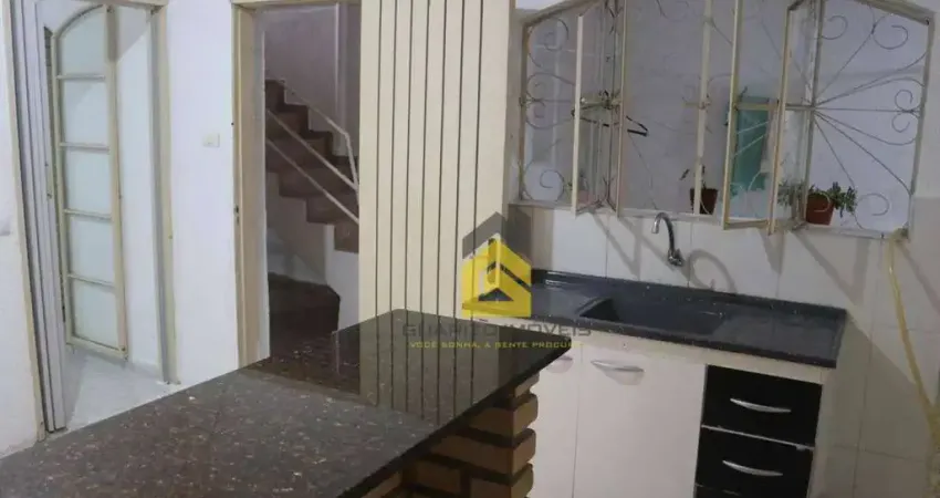 Casa com 1 dormitório para alugar, 100 m² por r$ 1.868/mês - fundação - são caetano do sul/sp