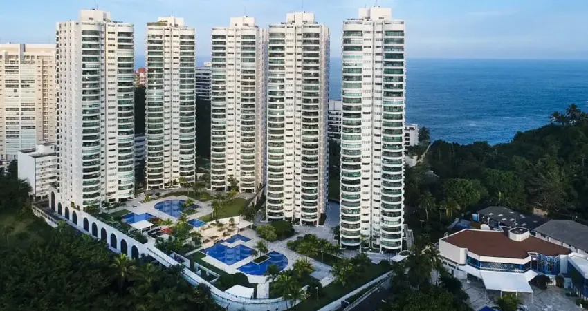MARAVILHOSO apartamento no Condomínio TORTUGAS vista LIVRE para o MAR com 224 m² com 4 suítes
