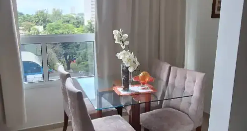 Lindo apartamento para locação no uno loft com 43 m² maravilhosa vista todo  mobiliado, equipado e decorado