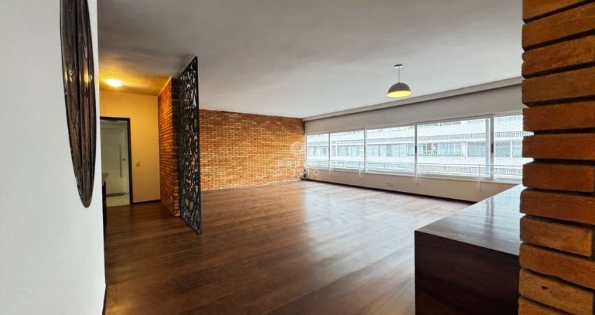 Imperdível apartamento de 3 quartos em Higienópolis, São Paulo-SP: 185m², 1 suíte, 3 salas e 4 banheiros! Aproveite!